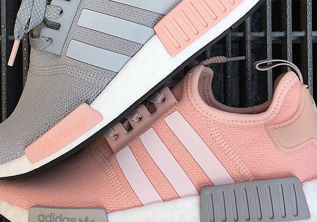 adidas NMD R1 Vapour Pink Foot Release | SneakerNews.com
