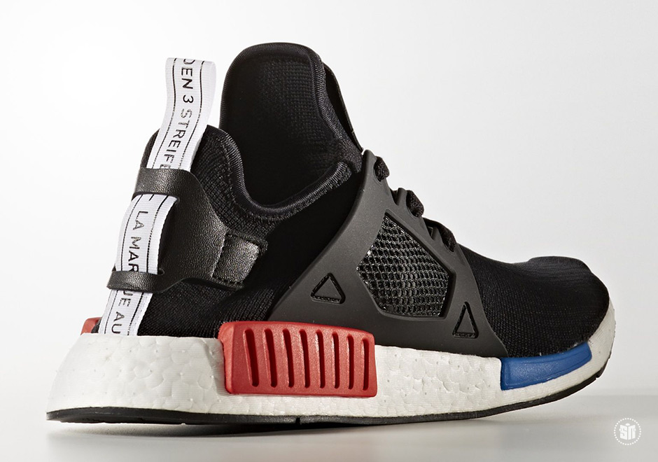 nmd xr1 black and red