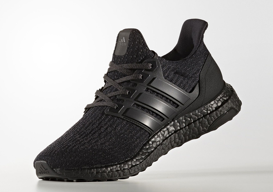 adidas Dorado ultra boost 3 0 triple black matte heel 2