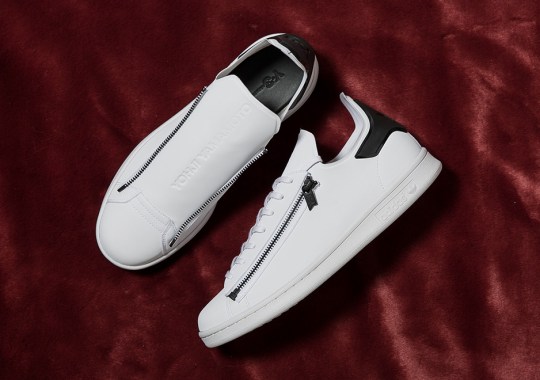 The adidas Y-3 Stan Smith Zip Releases With Black Accents