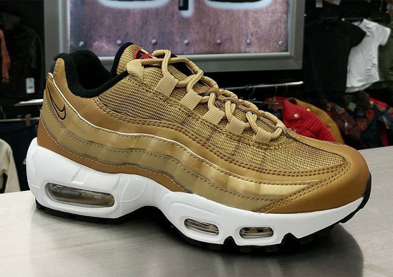 The Nike Air Max 95 Is Releasing In “Metallic Gold”