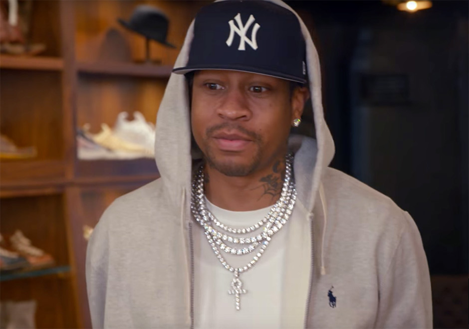 Allen Iverson Says His Electricity Got Shut Off After His Mother Bought Him Nikes
