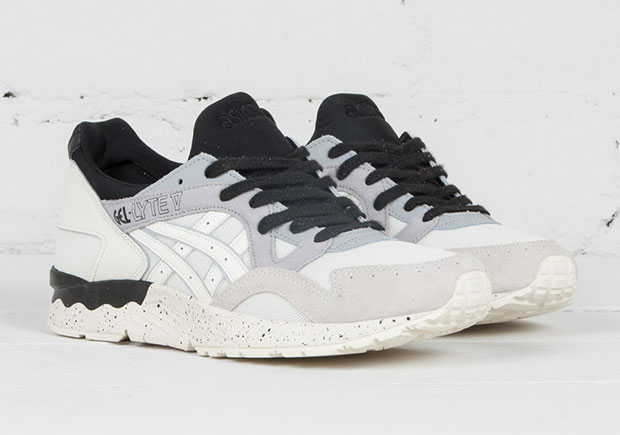 asics gel lyte v black white