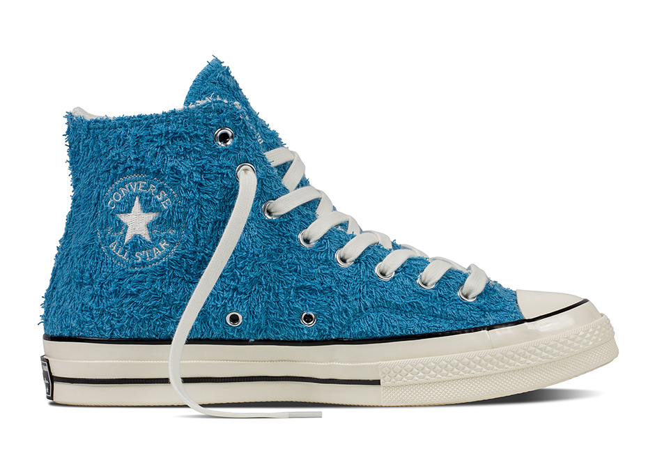 fuzzy converse sneakers