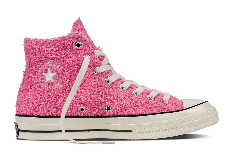 pink fuzzy converse