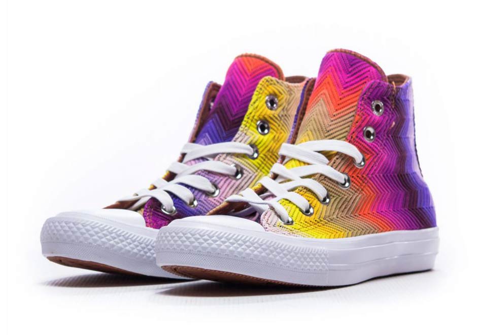 Missoni Converse Chuck Taylor Chevron Rainbow | SneakerNews.com