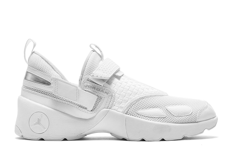The Jordan Trunner LX Is Releasing In Triple White "Pure Money" Colors And More