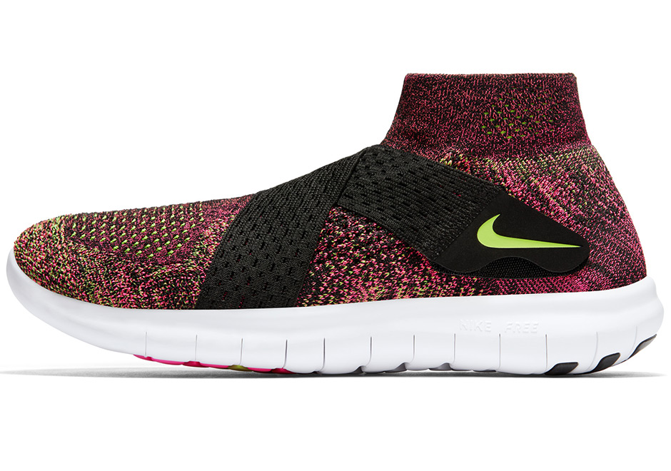 nike free rn flyknit marron