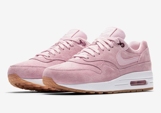 Nike Air Max 1 Gets A Pink Suede Upgrade
