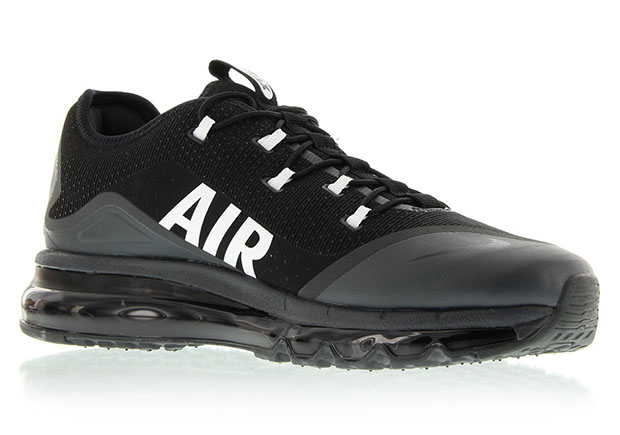 Nike Air Max More Black White Wolf Grey Anthracite 3
