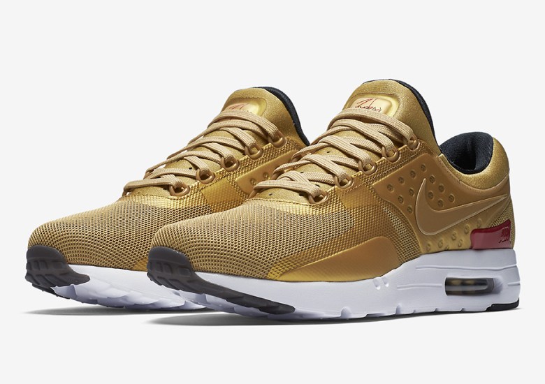 The Nike Air Max Zero Is Releasing In “Metallic Gold” Too