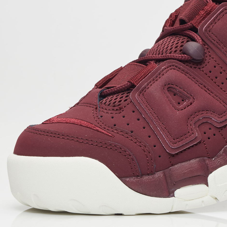 Nike Air More Uptempo Bordeaux Dark Maroon Release Date 06