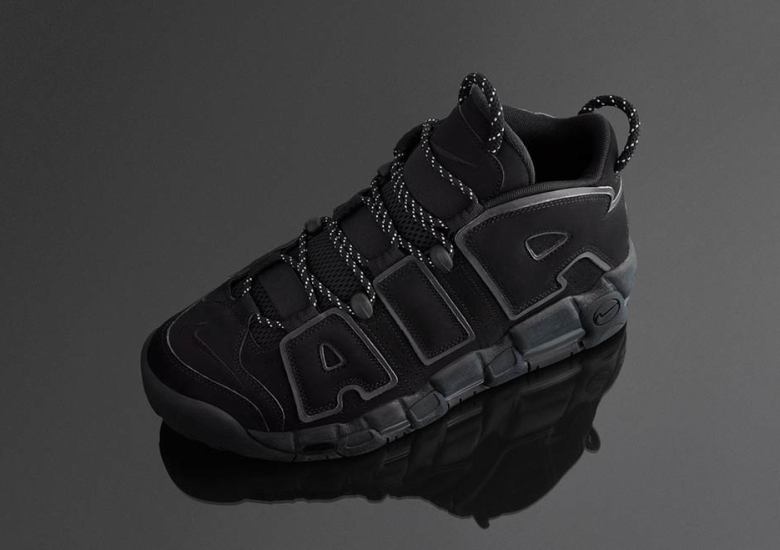 The Nike Air More Uptempo “Triple Black” Releases Friday