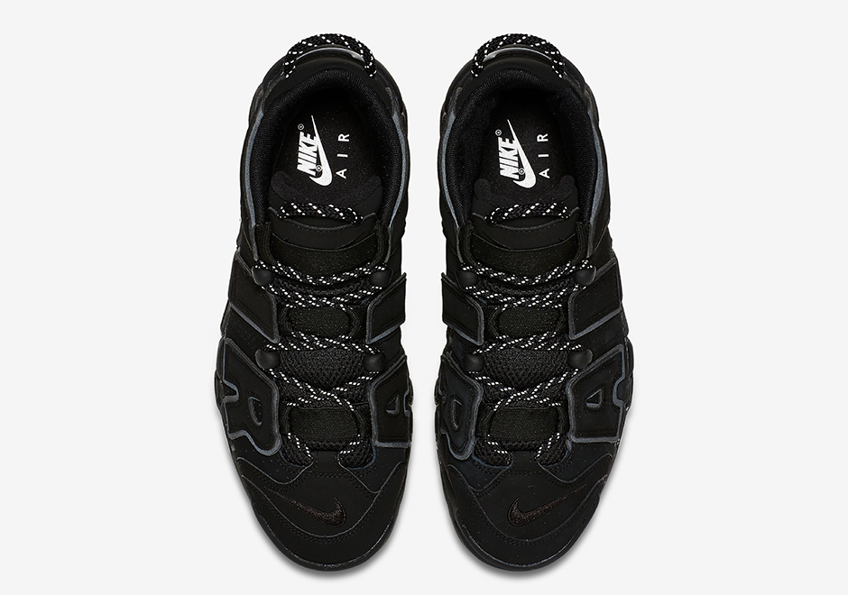 Nike Air More Uptempo Triple Black 414962 004 Release Date 04