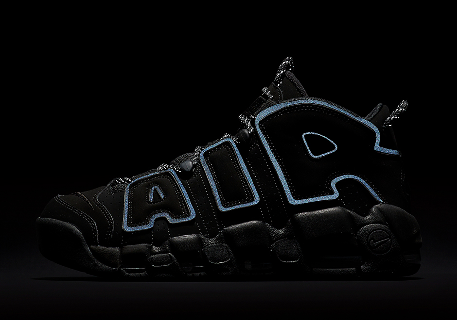 Nike Air More Uptempo Triple Black 414962 004 Release Date 07