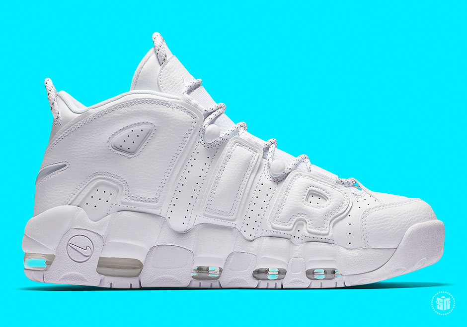 Nike Air More Uptempo Triple White Release Date 3