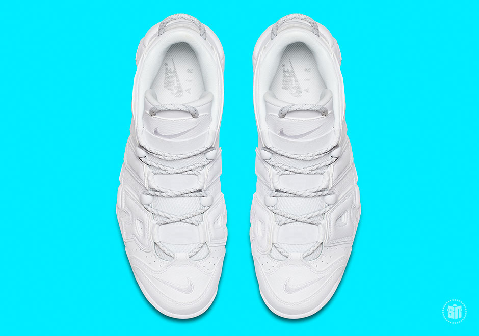 Nike Air More Uptempo Triple White Release Date 6