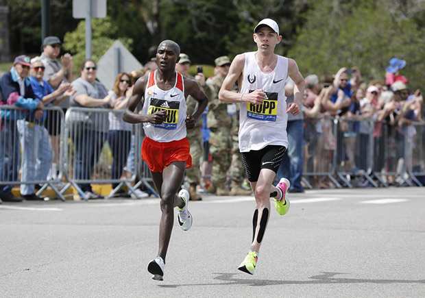 Nike Dominates Boston Marathon Podium