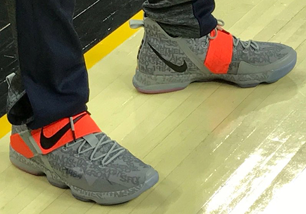 Nike Lebron 14 Game 2 Pe Vs Pacers 02