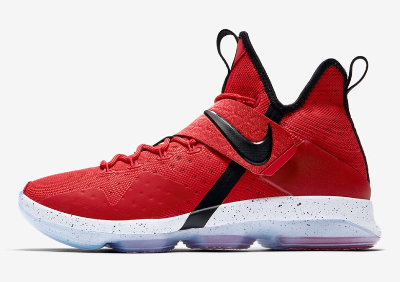 Nike LeBron 14 Red Brick Road 852405-600 | SneakerNews.com