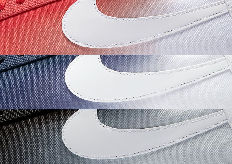 Nike SB Brings Gradient Uppers To The Blazer Low Textile