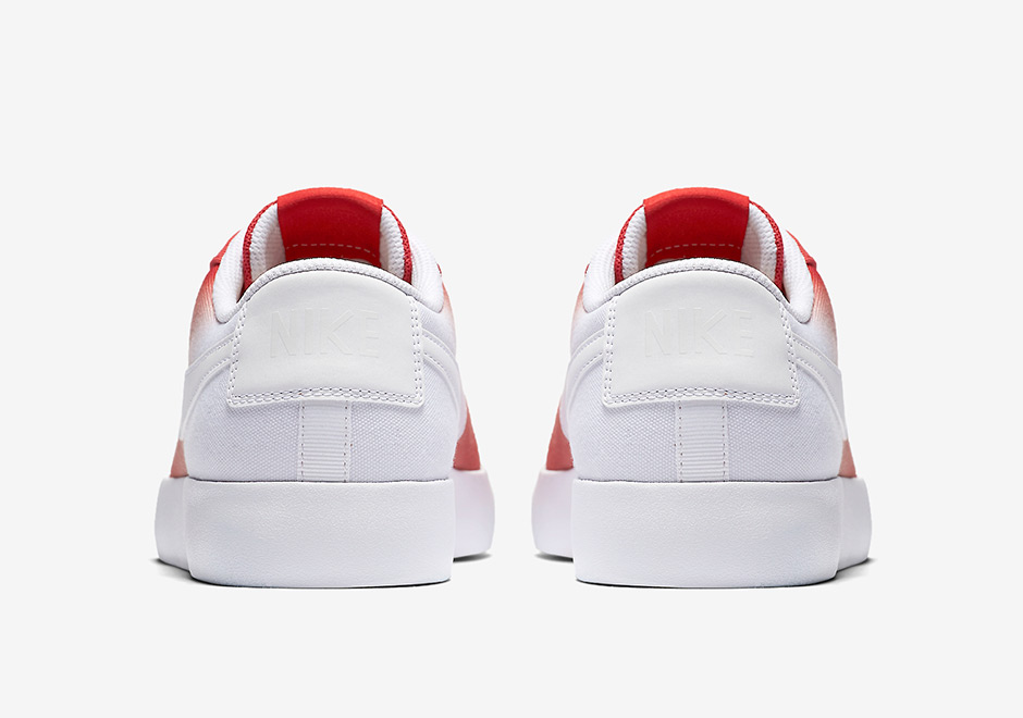 Nike Sb Blazer Vapor Textile Track Red White Fade 3