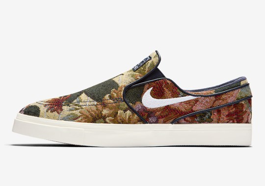 The Nike SB Janoski Slip-On Brings In A New Floral Upper