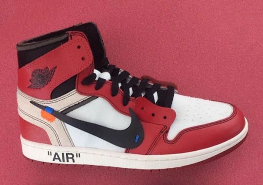 Here’s A Detailed Look at OFF WHITE’s Avant-Garde Air Jordan 1