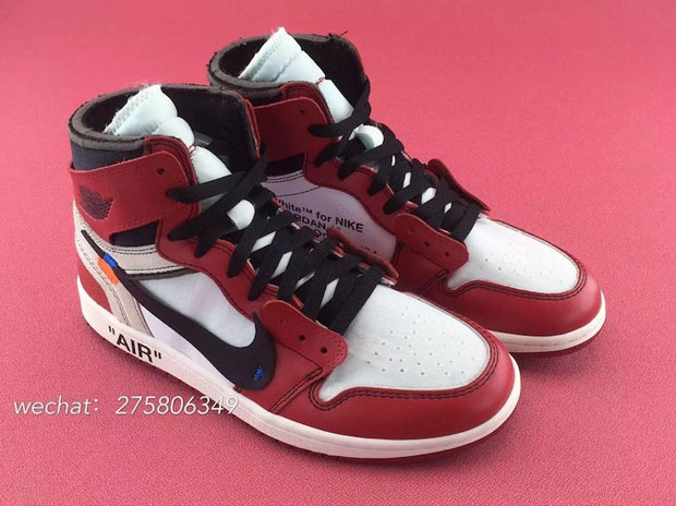 aj 1 off white chicago