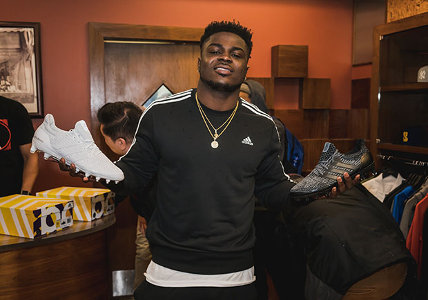 Jabrill Peppers, adidas, and Packer Shoes Dropped The Ultra Boost Cleat This Weekend