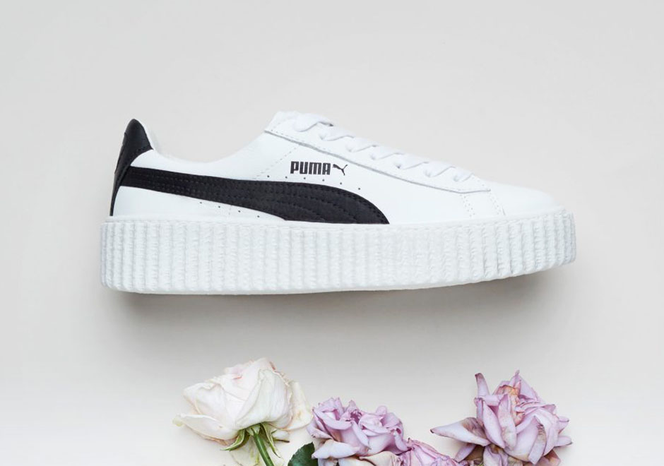 fenty puma by rihanna leather creeper sneaker