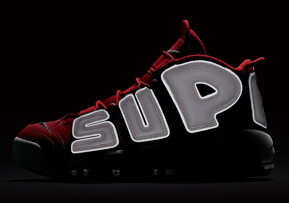 Supreme Nike Uptempo Red Release 1