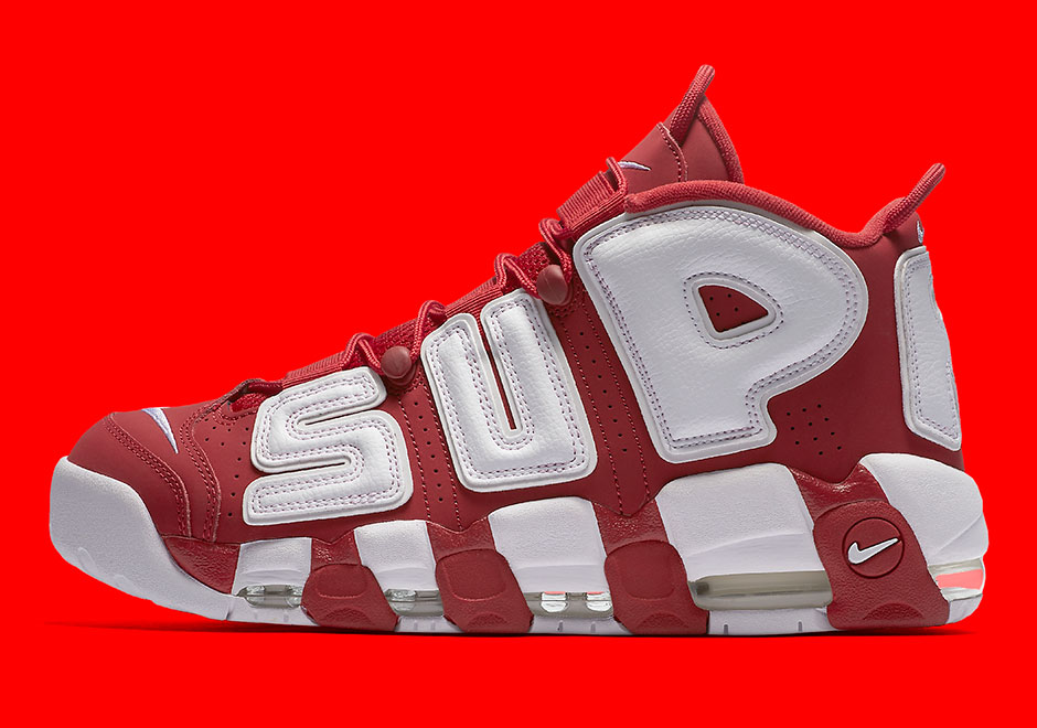 Supreme Nike Uptempo Red Release 4