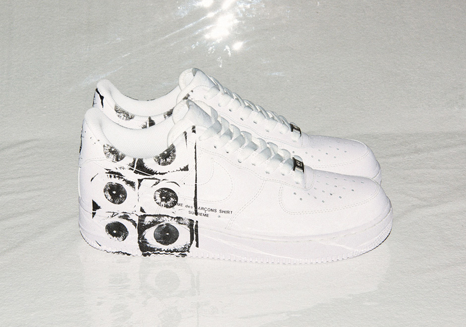 Supreme COMME des Garcons Nike Air Force 1 Low | SneakerNews.com