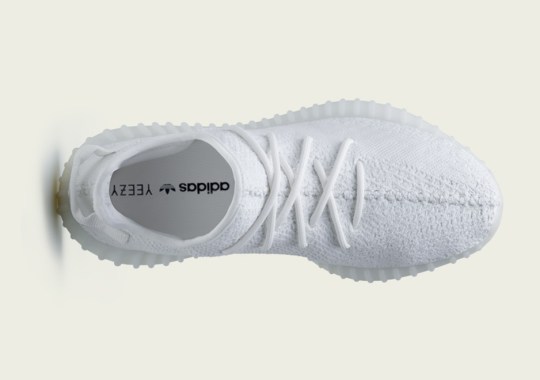 The adidas Yeezy Boost 350 v2 “White” Is Releasing In Adult And Infant Sizes