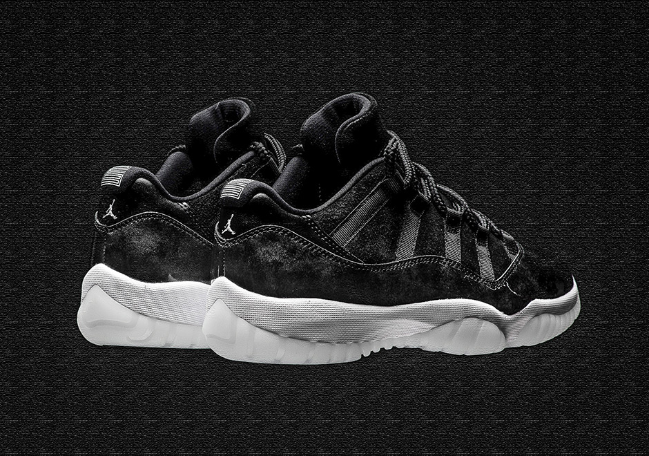 jordan 11 low barons black