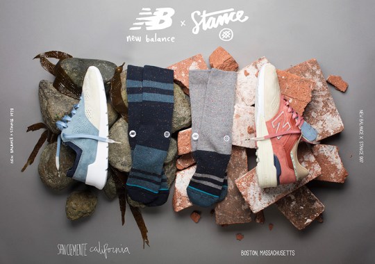 Stance Socks And New Balance Team Up For A Pair Of Sneaker Collaborations