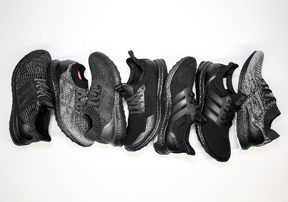 Ultra boost 2024 triple black grey