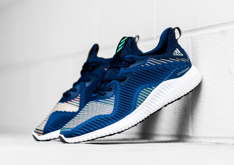 adidas AlphaBounce “Mystery Blue” Hits Stores