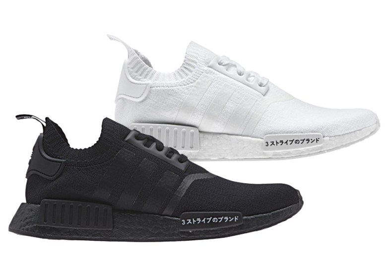 adidas NMD R1 Primeknit “Triple Black” And “Triple White” Releasing In August