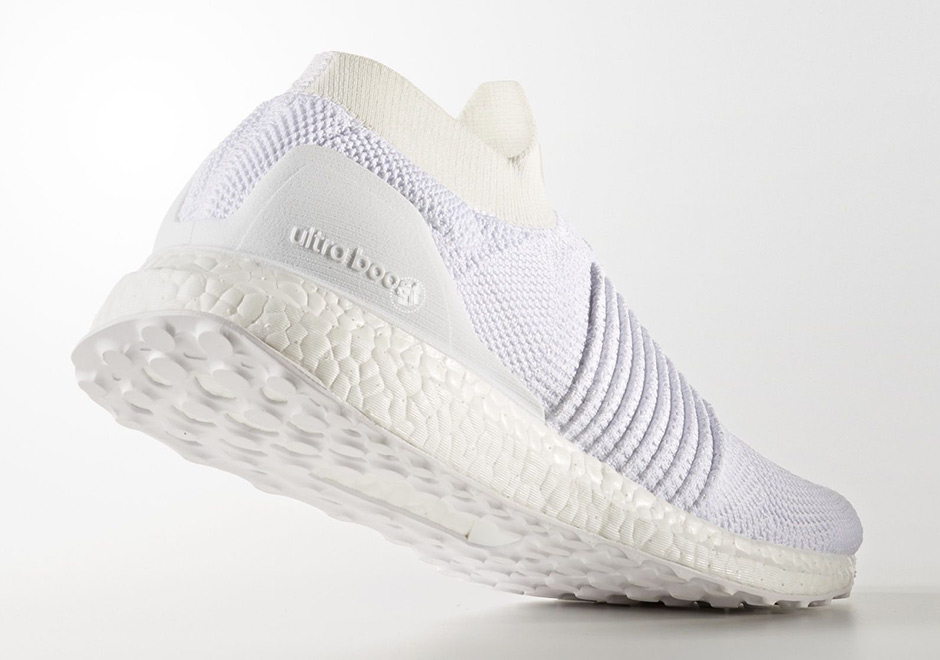 ultra boost white laceless