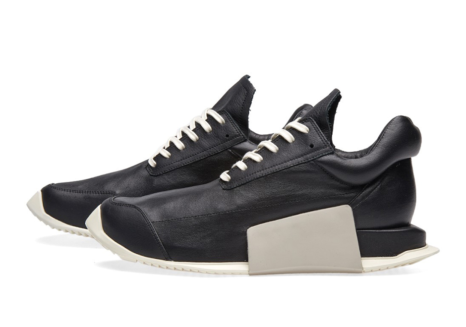 adidas by rick owens black level runner sneakers
