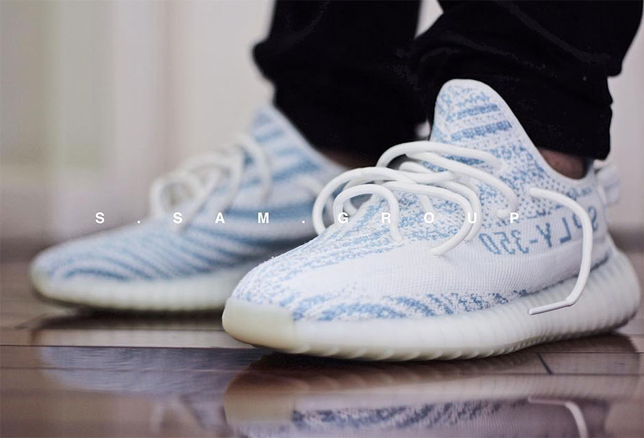 adidas Yeezy Boost 350 v2 White Blue 