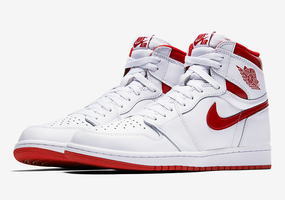 Air Jordan 1 High Metallic Red 