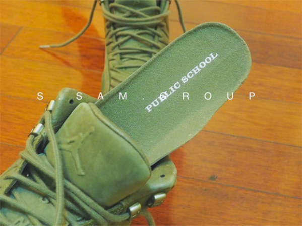 jordan olive green 12