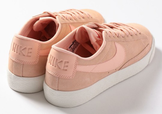 Tokyo Shop Beauty & Youth Updates The Nike Blazer Low In Light Pink Suede