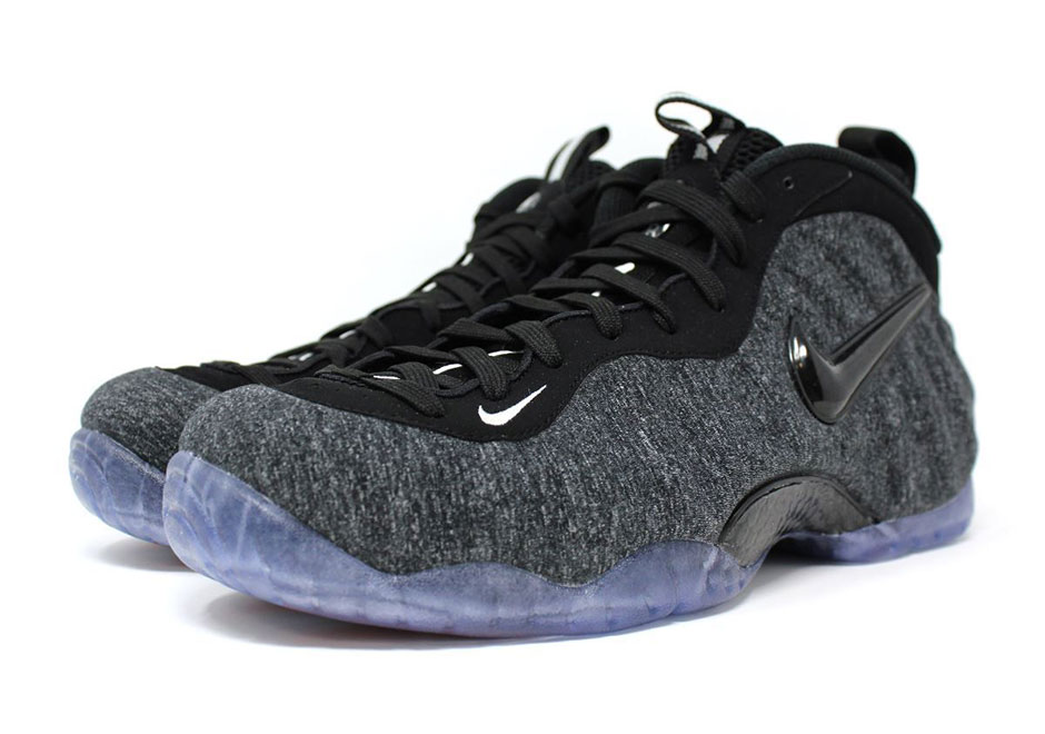 OK, so the upper of this latest Nike Air Foamposite Pro isn\u0027t actually made  of fleece, it just looks like it is thanks to the heathered textile  material ...
