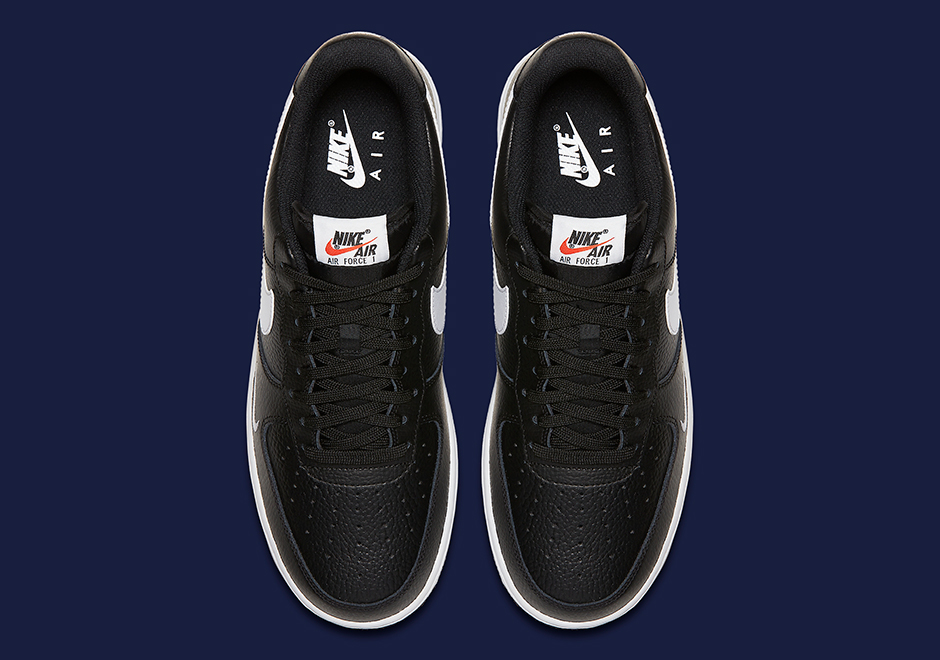 Nike Air Force 1 Low Mini Swoosh Black White 04