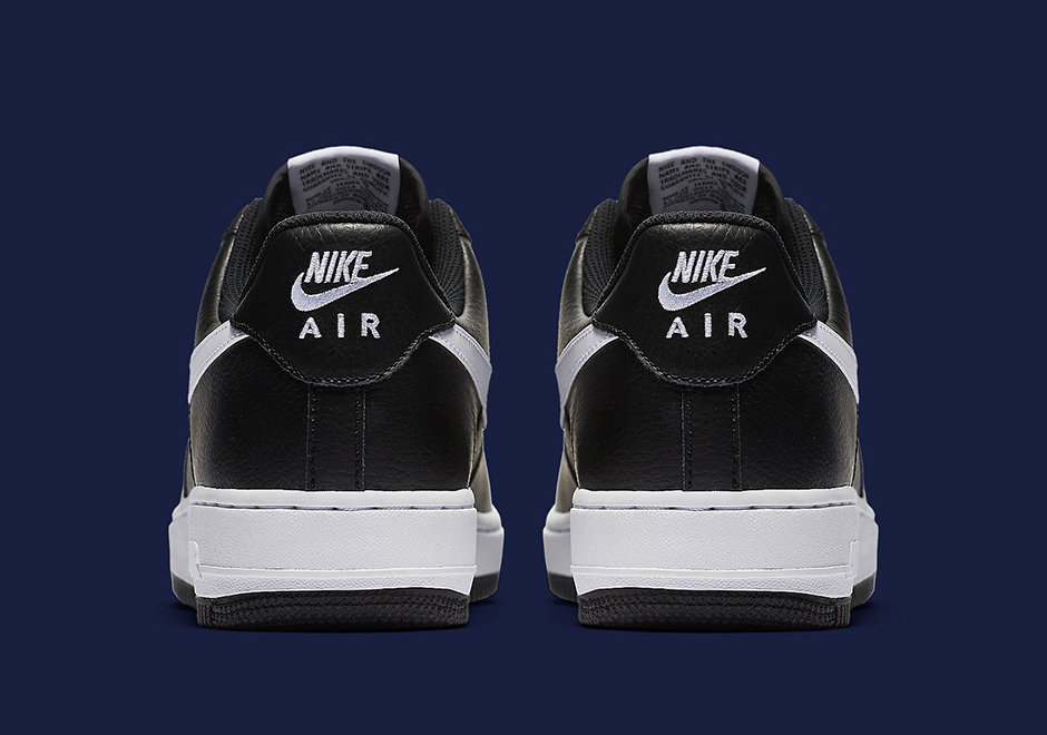 Nike Air Force 1 Low Mini Swoosh Black White 05