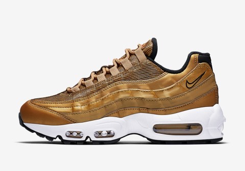 Nike Air Max 95 Metallic Gold Release Date 884421-700 | SneakerNews.com